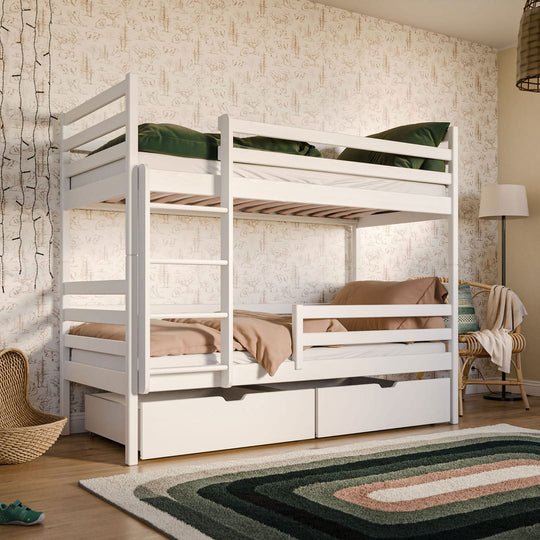 Wooden Bunk Bed Nemo with Storage