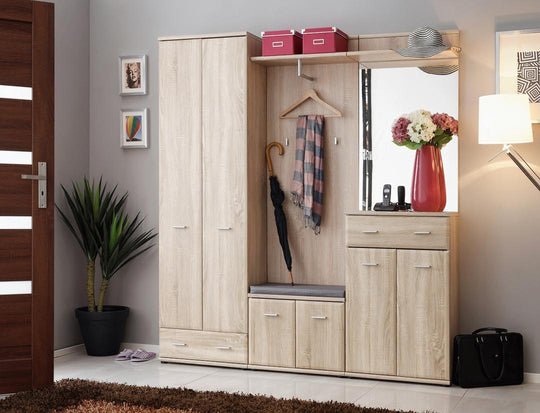 Armario III Hallway Set with Bench Cushion