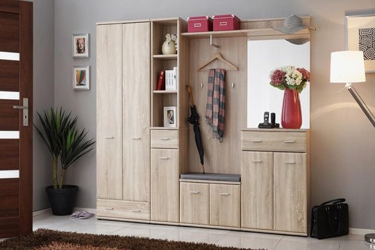 Armario IV Hallway Set with Bench Cushion